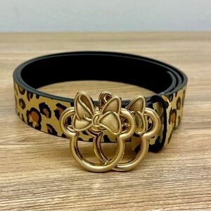 Disney Minnie Mouse Animal Print Belt